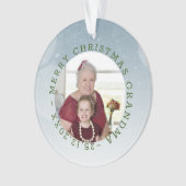 Aangepaste foto oma ornament (voorkant)