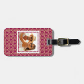 Aangepaste foto-omslagpapier 4 bagagelabel (Voorkant horizontaal)