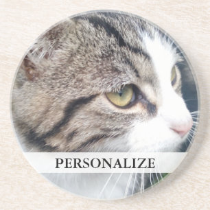 Aangepaste foto-onderzetters   Voeg hier uw eigen  Zandsteen Onderzetter