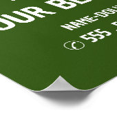 Aangepaste foto, ontbrekende foto, verloren pakket poster (Hoek)