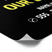 Aangepaste foto, ontbrekende foto, verloren pakket poster (Hoek)