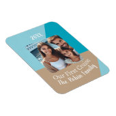 Aangepaste foto onze eerste cruise souvenir magneet (Rechterzijde)