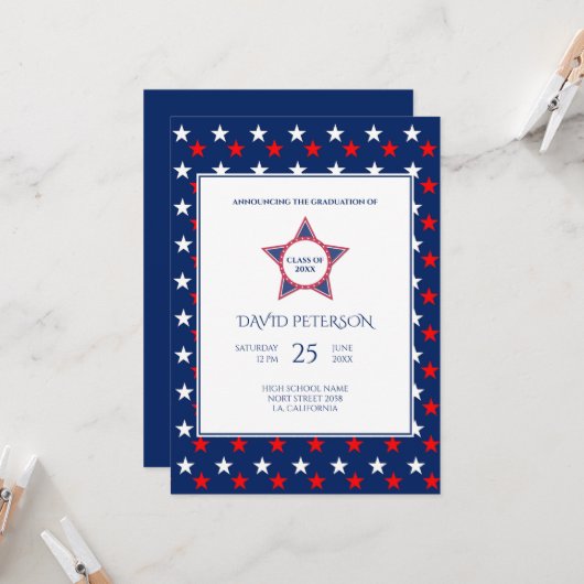 Aangepaste foto op achterkant kaart (Voorkant / Achterkant in situ)