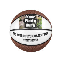 Aangepaste foto op Basketball Ball