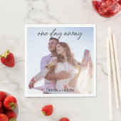 Aangepaste foto op een dag uit het repetitiediner servet (Insitu)