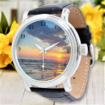 Aangepaste foto op maat horloge<br><div class="desc">Upload een foto, en creëer gemakkelijk uw gepersonaliseerd horloge. U kunt dit ONTWERP overdragen op andere Zazzle producten en het aanpassen om de meeste Zazzle punten te passen. U kunt ook op ONTWERP BEWERKEN klikken om een tekstlijn toe te voegen. De standaard design van Studio worden gemaakt in high-resolution vectorgrafiek...</div>