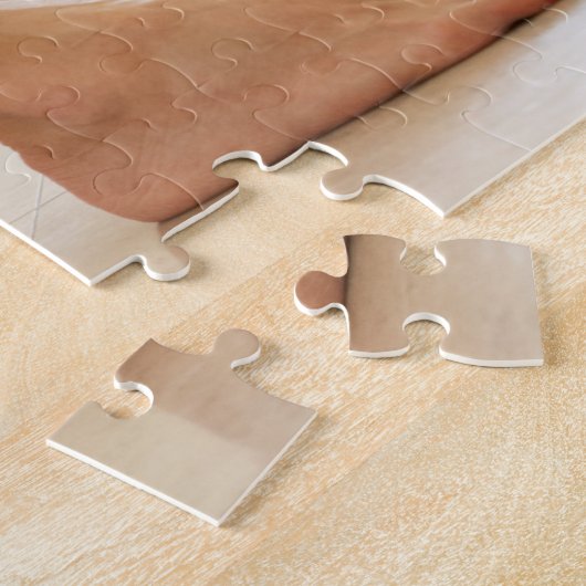 Aangepaste foto op maat legpuzzel (Zijkant)