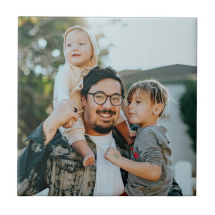 Aangepaste foto op maat tegeltje