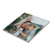 Aangepaste foto op maat tegeltje (Zijkant)