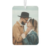 Aangepaste foto op maat van tweezijdige auto luchtverfrisser (Achterkant)