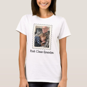 Aangepaste foto op opa beste opa t-shirt
