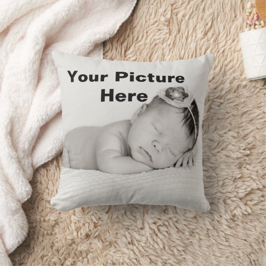 Aangepaste foto op persoonlijke keuze van persoonl kussen (Deken)