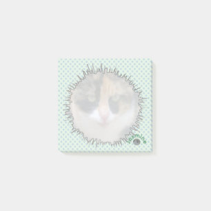 Aangepaste foto-opmerkingen in stripstijl post-it® notes