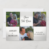 Aangepaste foto Opslaan Datum Save The Date (Voorkant)