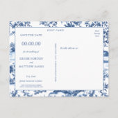 Aangepaste foto Opslaan van de datum Briefkaart (Achterkant)