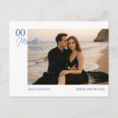 Aangepaste foto Opslaan van de datum Briefkaart (Voorkant)