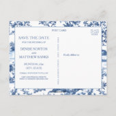 Aangepaste foto Opslaan van de datum Briefkaart (Achterkant)