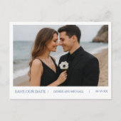 Aangepaste foto Opslaan van de datum Briefkaart (Voorkant)