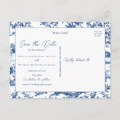 Aangepaste foto Opslaan van de datum Briefkaart (Achterkant)