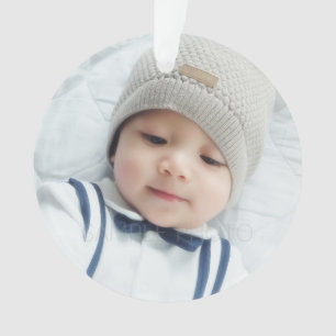 Aangepaste foto ornament