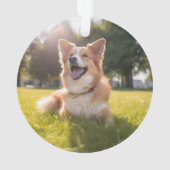 Aangepaste foto ornament (achterkant)