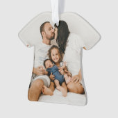 Aangepaste foto ornament (voorkant)