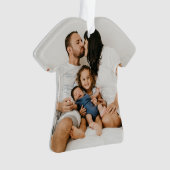 Aangepaste foto ornament (voorkant)