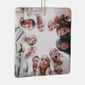 Aangepaste foto Ornament Dubbelzijdig, Kerstmis fo (Rechts)