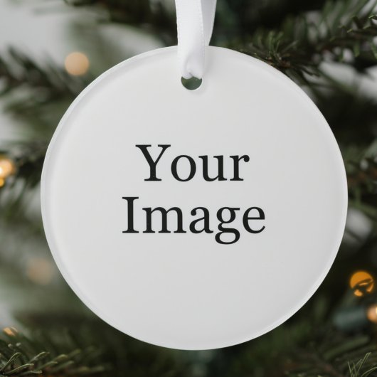 Aangepaste foto-ornament ornament