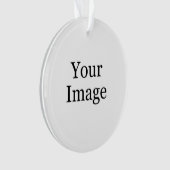 Aangepaste foto-ornament ornament (voorkant)
