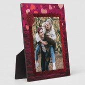 Aangepaste foto paar valentijn foto plaque fotoplaat (Zijkant)