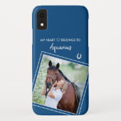 Aangepaste foto paardenpaarden Case-Mate iPhone case (Achterkant)