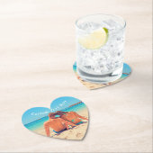 Aangepaste Foto Papier Onderzetters met Tekst Naam (Insitu)