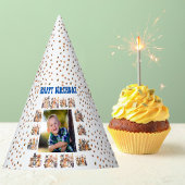 Aangepaste Foto Partij Dieren Thema Kids Verjaarda Feesthoedjes