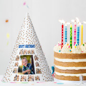 Aangepaste Foto Partij Dieren Thema Kids Verjaarda Feesthoedjes