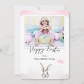 Aangepaste foto Pasen Feestdagenkaart (Voorkant)