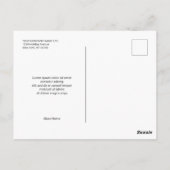 Aangepaste foto Percentage van Black Friday Sale Briefkaart (Achterkant)