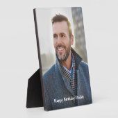 Aangepaste foto Personaliseer eEasel Fotoplaat (Zijkant)