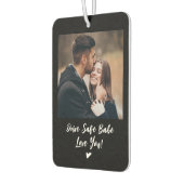 aangepaste foto Personaliseer Paar Valentijnsdag Luchtverfrisser (Links)