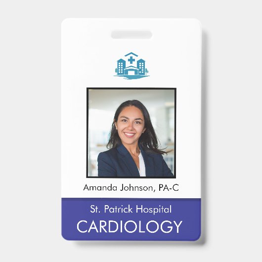 Aangepaste foto personeelsbeveiligings-ID Badge (Voorzijde)