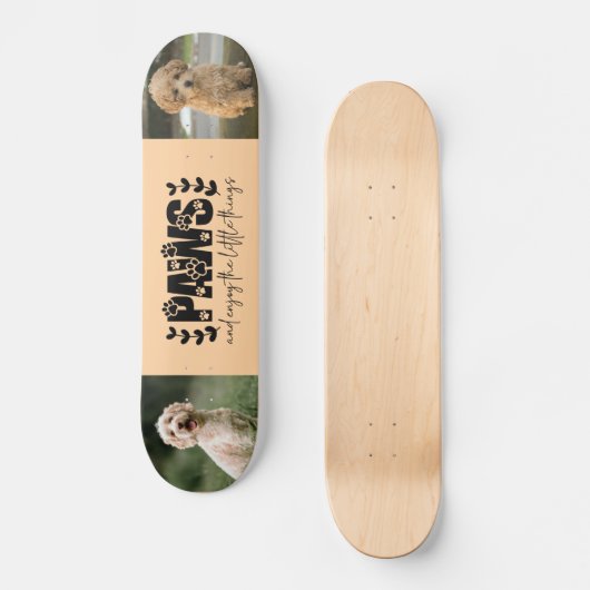 Aangepaste foto persoonlijk skateboard (Voorkant)