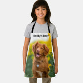 Aangepaste foto persoonlijke Creëer Uw eigen Kinde Schort (Insitu)