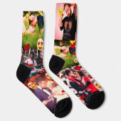 Aangepaste foto-persoonlijke liefdeselementen sokken (Rechts)