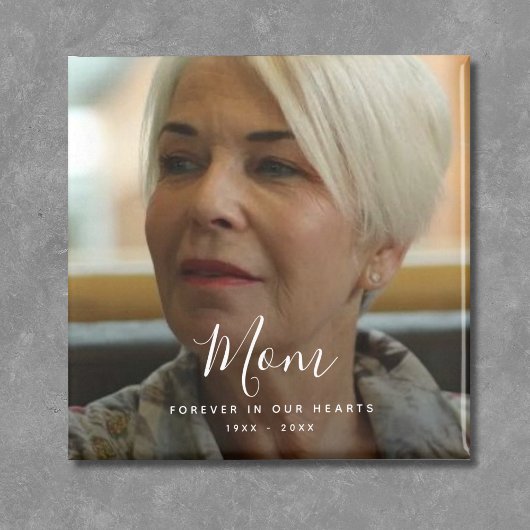 Aangepaste foto Persoonlijke Memorial Tribution Fu Magneet