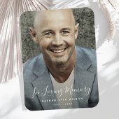 Aangepaste foto Persoonlijke Memorial Tribution Fu Magneet