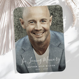 Aangepaste foto Persoonlijke Memorial Tribution Fu Magneet
