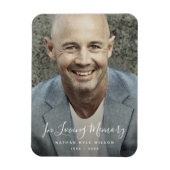 Aangepaste foto Persoonlijke Memorial Tribution Fu Magneet (Verticaal)