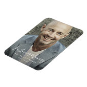 Aangepaste foto Persoonlijke Memorial Tribution Fu Magneet (Linkerzijde)