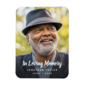 Aangepaste foto Persoonlijke Memorial Tribution Fu Magneet (Verticaal)