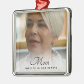 Aangepaste foto Persoonlijke Memorial Tribution Fu Metalen Ornament (Links)